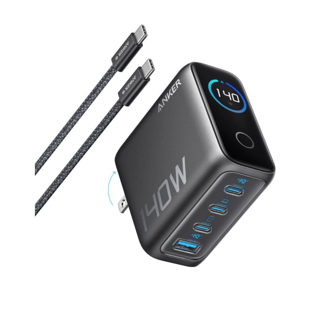 Anker Zolo 140W GaN Charger (4-Port, PD 3.1) — B2697KZ1