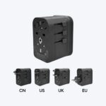 Anker Nano 4-in-1 Travel Adapter GaN 65W PD USB-C Charger International Power Adapter – A9213K12 2