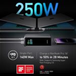 Anker Prime Power Bank with LCD Screen (27,650 mAh, 250W, 3-Port) 3