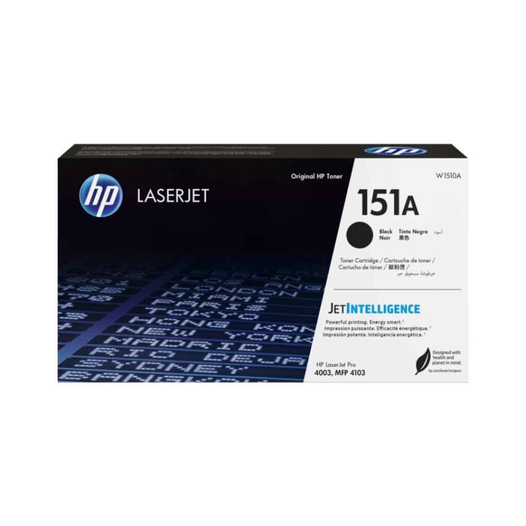 HP 151A Black LaserJet Toner Cartridge (W1510A)