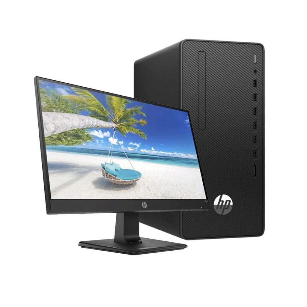 HP 290 G4 Workstation Core i3-10100 3.6GHz 4GB RAM 1TB HDD + 18.5-inch HP P19b G4 Monitor