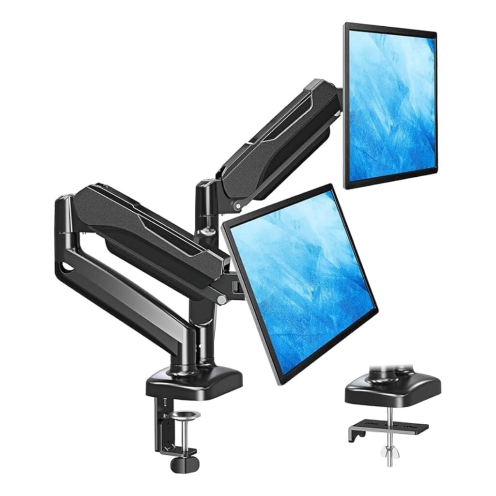MOUNTUP Dual Monitor Stand for Desk
