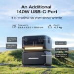 EcoFlow River 3 Max Plus Portable Power Station (River 3 Plus + Extra Battery 600) 600W / 858Wh 3