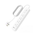 Belkin Power Strip Surge Protector 4 output, 18W, USB A + C- SRB001ar2M 1