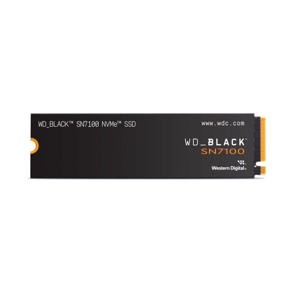 WD BLACK 1TB SN7100 NVMe Internal Gaming SSD Solid State Drive – Gen4 PCIe, M.2 2280
