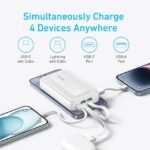 Anker Zolo Power Bank (10K, 30W, Built-In USB-C & Lightning) — A1680H11 2